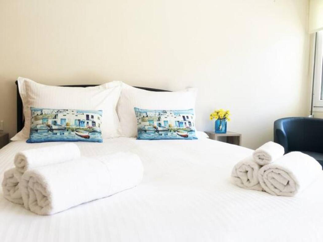 Koumpe Blue Sea View Apartment Rethimnon Buitenkant foto