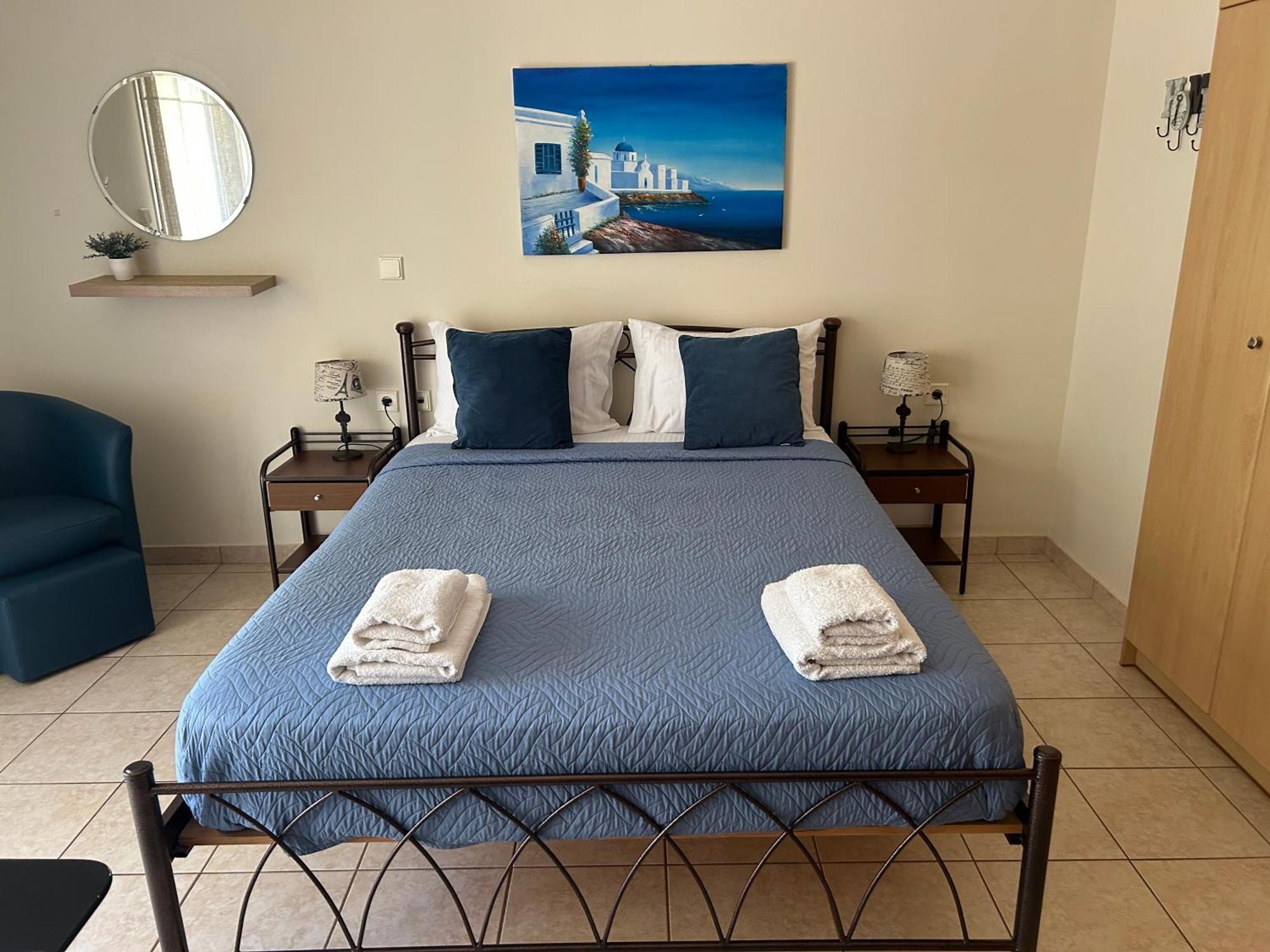 Koumpe Blue Sea View Apartment Rethimnon Buitenkant foto